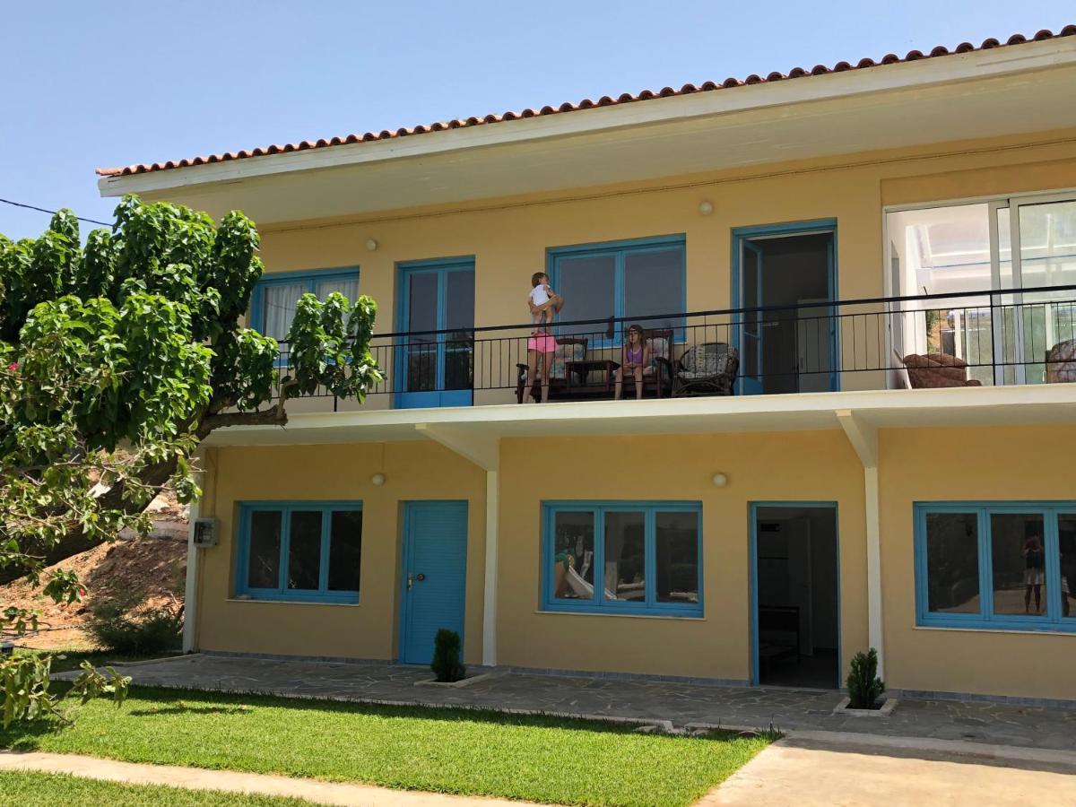 カリストス Bouros Seaview Farmヴィラ エクステリア 写真